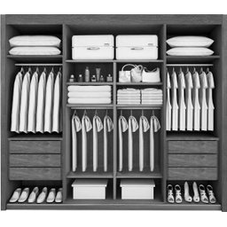 Guarda Roupa Casal 4 Portas 6 Gavetas - Palladio Ruby - Móves Bettio - 2