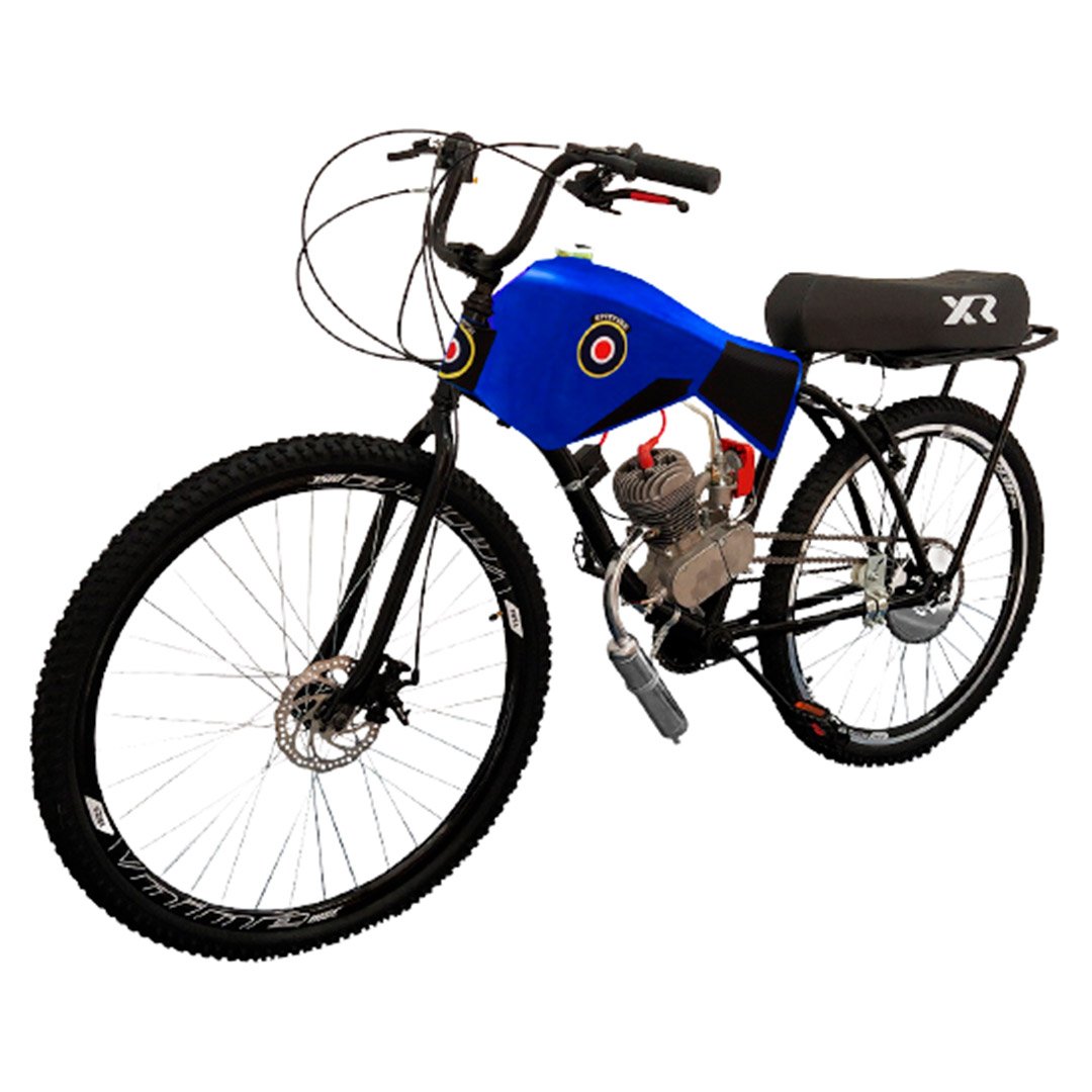 Bicicleta Motorizada 100cc Aro 29 Coroa 52 Spitfire Tractor - 1