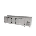 Ver imagem 2 de Balcão Refrigerado Inox 3,00mts 5 Portas Lado Direito 96kbsc300dii Kofisa