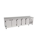 Ver imagem 1 de Balcão Refrigerado Inox 3,00mts 5 Portas Lado Direito 96kbsc300dii Kofisa