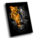 Ver imagem 1 de Quadro Tigre Ouro -- BR ARTES Grande 118x78