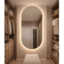 Ver imagem 6 de Espelho para Banheiro Inteligente Touch Led 3 Cores + Desembacador e com Display Digital 80x50 Cm