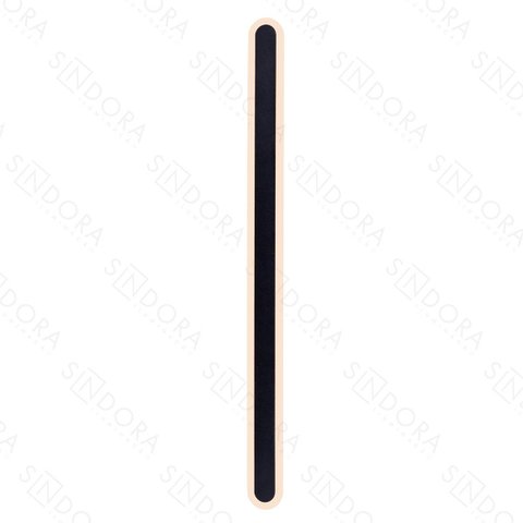 Arandela 60cm 36w 3000k 2520lm Bivolt Metal Preto + Acrílico