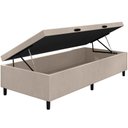 Ver imagem 1 de Cama Box Baú Solteiro 88x188 Bege
