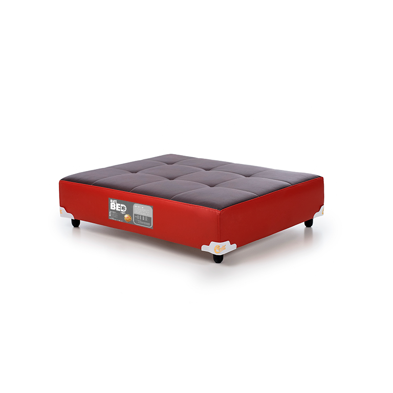 Cama Pet Bed Marrom/Vermelho 100x80x19cm Cama Pet Bed Marrom/Vermelho 100x80x19cm