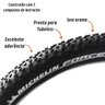 Pneu Michelin 29x2.25 Force Xc Performance 3x60tpi Kevlar Tlr Force Xc Performance Line - 3
