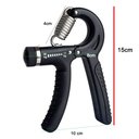 Ver imagem 2 de Aperto de Mao Hand Grip Mao Punho Exercicio Braço Antebraço Fortalecimento Musculaçao Fitness Ajusta