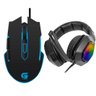 Mouse Gamer RGB M5 USB Fortrek + Headset Black Hawk Fortrek - 1