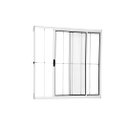 Ver imagem 1 de Vitro 2 Folhas 1,00 X 1,00 Com Grade Alumínio Branco