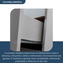 Ver mais imagens de Guarda-roupa Solteiro com Cama Solteiro 4 Portas 3 Gavetas Advantage 