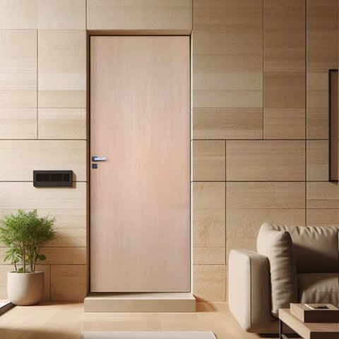 Folha de Porta de Madeira Curupixá 210x62cm Uniportas