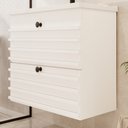 Ver imagem 2 de Gabinete para Banheira Link 60 Branco com Bancada Sintética Branca