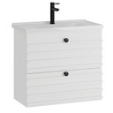 Ver imagem 1 de Gabinete para Banheira Link 60 Branco com Bancada Sintética Branca