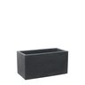 Jardineira Cubo 80 X 40 Cm Vasart 18 - Antique Preto - 1