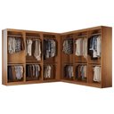 Ver imagem 2 de Guarda Roupa Closet Light Premium Moderna Imbuia
