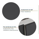 Ver imagem 5 de Cozinha Modulada 4 Peças sem Tampo sem Rodapé 2 Aéreos e 2 Balcões Ipanema CabeCasa MadeiraOriginals Marrom/Grafite Trama/Acácia