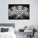 Ver imagem 1 de Quadro Canvas Teto Abobadado 80x1.00