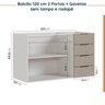 Cozinha Modulada 4 Peças sem Tampo sem Rodapé 2 Aéreos e 2 Balcões Ipanema CabeCasa MadeiraOriginals - 16