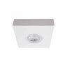 Spot Semi-embutido Quadrado Branco + Mr16 4,8w Br. Quente St3148 - 6
