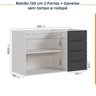 Cozinha Modulada 4 Peças sem Tampo sem Rodapé 2 Aéreos e 2 Balcões Ipanema CabeCasa MadeiraOriginals - 16