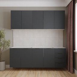 Cozinha Modulada 4 Peças sem Tampo sem Rodapé 2 Aéreos e 2 Balcões Ipanema CabeCasa MadeiraMadeira - 1