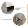 Cozinha Modulada 4 Peças com Tampo com Rodapé 2 Aéreos e 2 Balcões Ipanema CabeCasa MadeiraMadeira - 8