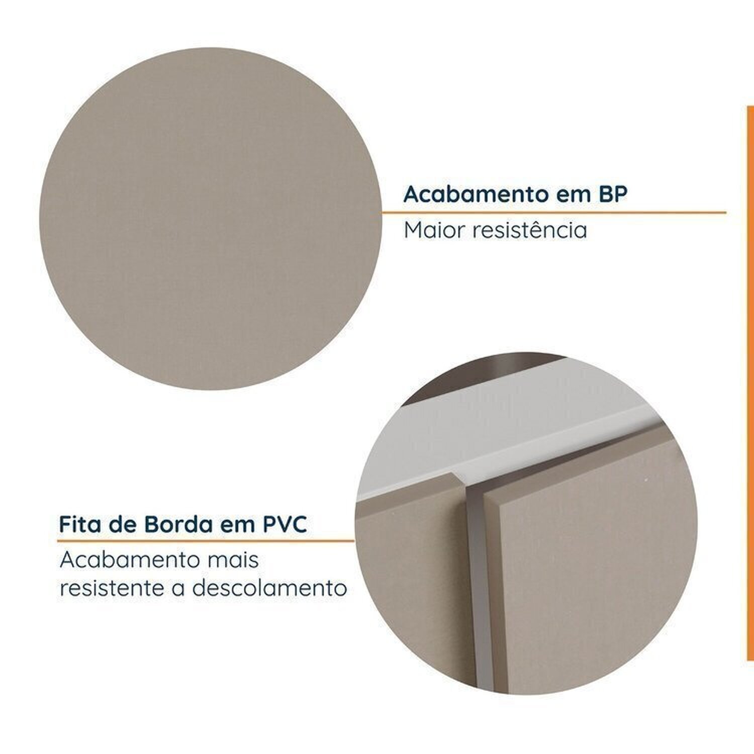 Cozinha Modulada 4 Peças sem Tampo sem Rodapé 2 Aéreos e 2 Balcões Ipanema CabeCasa MadeiraMadeira - 6