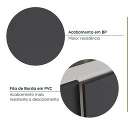 Cozinha Modulada 4 Peças com Tampo com Rodapé 2 Aéreos e 2 Balcões Ipanema CabeCasa MadeiraMadeira - 6