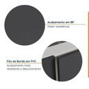 Ver imagem 6 de Cozinha Modulada 4 Peças com Tampo com Rodapé 2 Aéreos e 2 Balcões Ipanema CabeCasa MadeiraOriginals