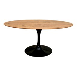 Mesa Jantar Tulipa Saarinen Oval 210x 122 Cm Tampo em Laca - 4