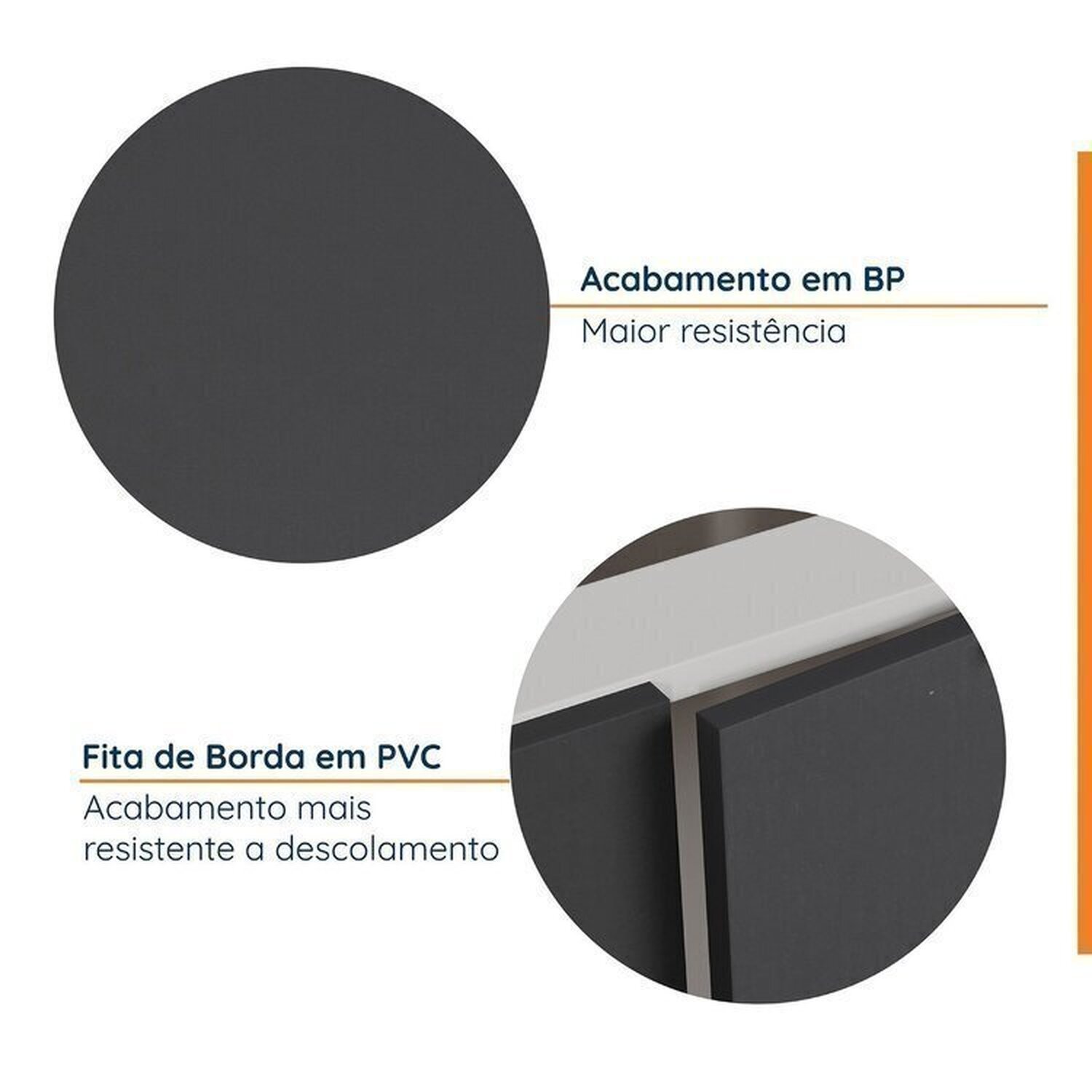 Cozinha Modulada 4 Peças sem Tampo sem Rodapé 2 Aéreos e 2 Balcões Ipanema CabeCasa MadeiraMadeira - 6