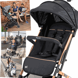 Carrinho de Bebe Passeio Compacto Burigotto Zap Metal Cobre - 4