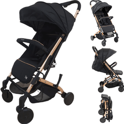 Carrinho de Bebe Passeio Compacto Burigotto Zap Metal Cobre - 2