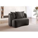 Ver imagem 2 de Sofá Curvo Orgânico Orion Elegância e Contemporaneidade