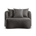 Ver imagem 3 de Sofá Curvo Orgânico Orion Elegância e Contemporaneidade