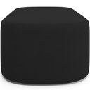Ver imagem 6 de Cabeceira Cama Box Casal 140cm Lanna com Puff Recamier Doha W01 Suede Preto - Lyam Decor