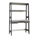 Ver imagem 2 de Escrivaninha Mesa Escritório com Estante Primazzia