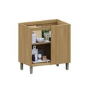Ver imagem 3 de Balcão de Cozinha Canto Reto 95cm 1 Pt Elegance Luciane Móveis