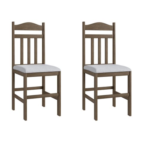 Cadeiras para Sala de Jantar Madeira Maciça 200 Marrom/Ameixa Negra