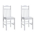 Ver imagem 1 de Conjunto 2 Cadeiras para Sala de Jantar Madeira Maciça 300