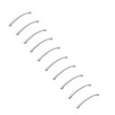 Ver imagem 1 de Pacote 10 Puxadores Cor Cromada C/ Furação 128mm
