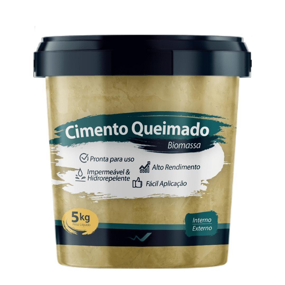 Cimento Queimado Ouro Envelhecido 5Kg