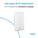 Ver imagem 2 de Interruptor Touch Smart 1 Botão Compatível com Alexa e Google Home