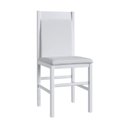 Ver imagem 2 de Duas Cadeiras para Sala de Jantar Madeira Maciça 600 Branco