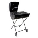 Ver imagem 1 de Churrasqueira Brasão Mista 100l Grelha Carrinho 100x70x40cm