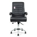 Ver imagem 2 de Cadeira Escritório Presidente Big Pl-101 Big com Molas - Preto