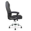 Ver imagem 4 de Cadeira Escritório Presidente Big Pl-101 Big com Molas - Preto