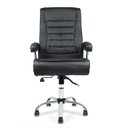Ver imagem 1 de Cadeira Escritório Presidente Big Pl-101 Big com Molas - Preto