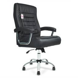 Cadeira Escritório Presidente Big Pl-101 Big com Molas - Preto - 3