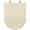 Ver imagem 1 de Assento Sanitário Polipropileno Link Creme para vaso Deca